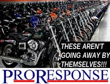 proresponse motorcycle advertisement